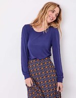 Flowy crew-neck T-shirt femme Princesse Nomade