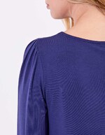 Flowy crew-neck T-shirt femme Princesse Nomade