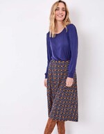Flowy crew-neck T-shirt femme Princesse Nomade