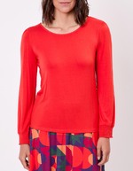 Flowy crew-neck T-shirt femme Princesse Nomade