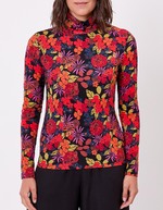 Flowy turtleneck T-shirt femme Princesse Nomade