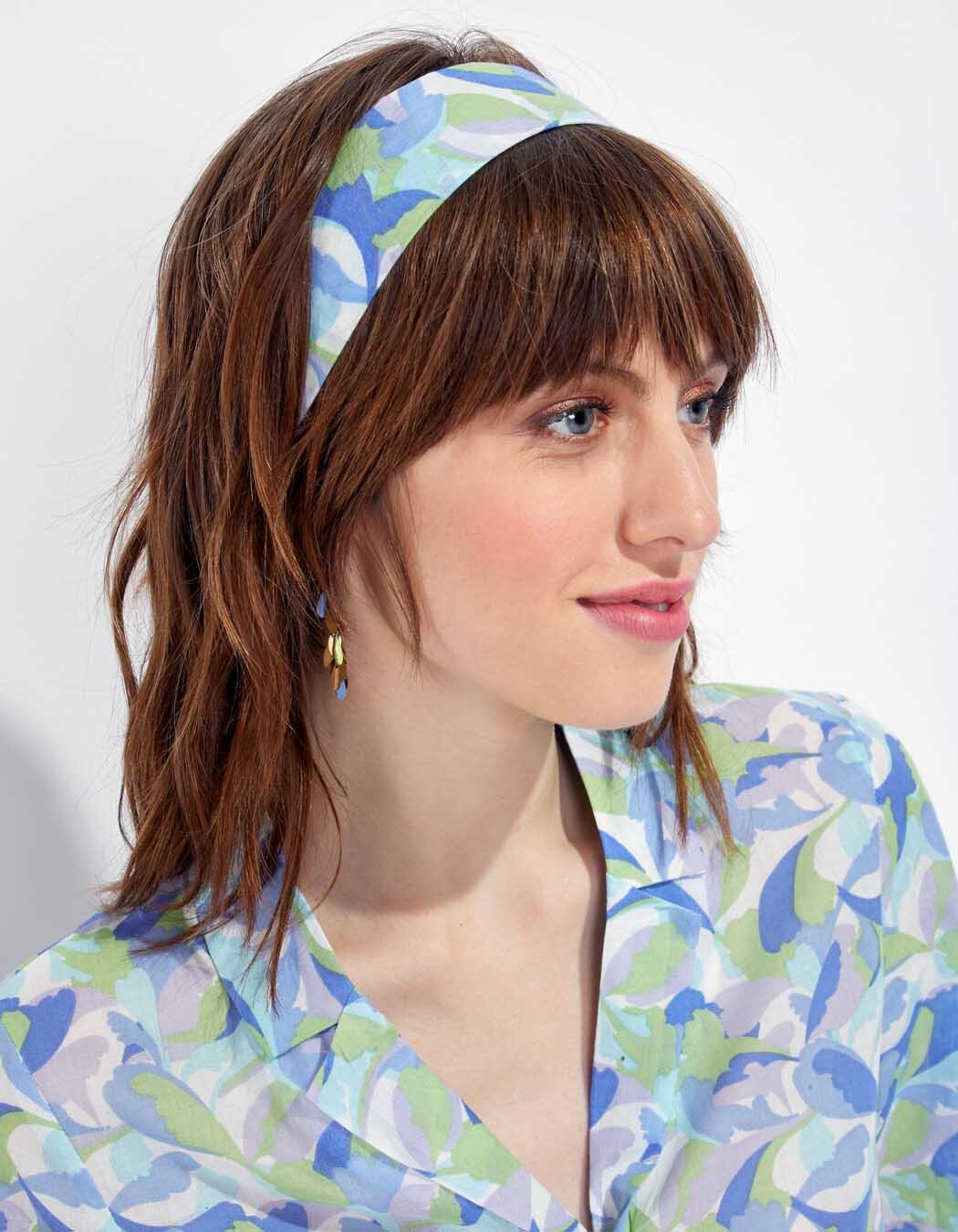 Printed headband femme La Fiancée