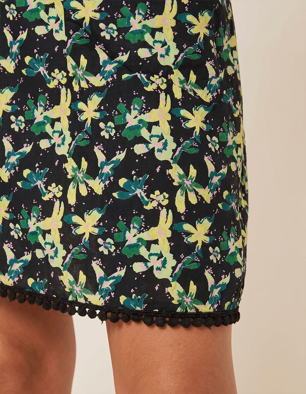 Printed dress with fine straps femme La Fiancée
