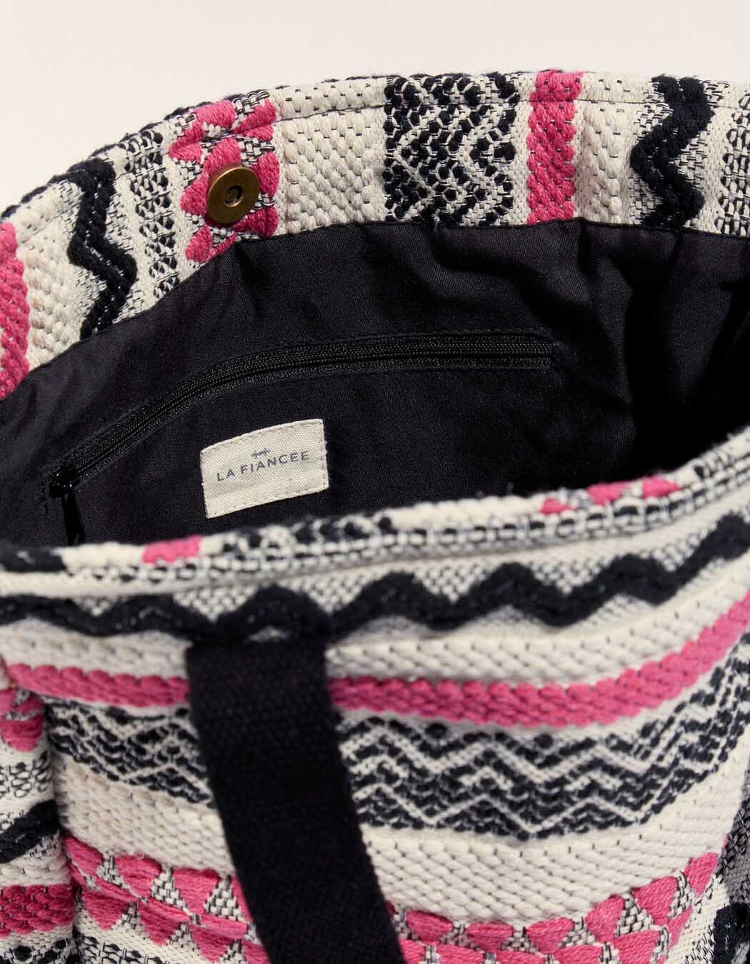 Fancy cotton tote bag femme La Fianc&eacute;e