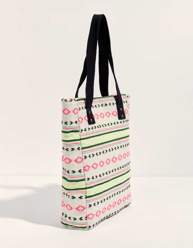 Fancy cotton tote bag femme La Fianc&eacute;e