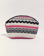 Large zipped cotton pouch femme La Fiancée