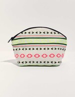 Large zipped cotton pouch femme La Fiancée