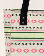 Fancy cotton tote bag femme La Fianc&eacute;e