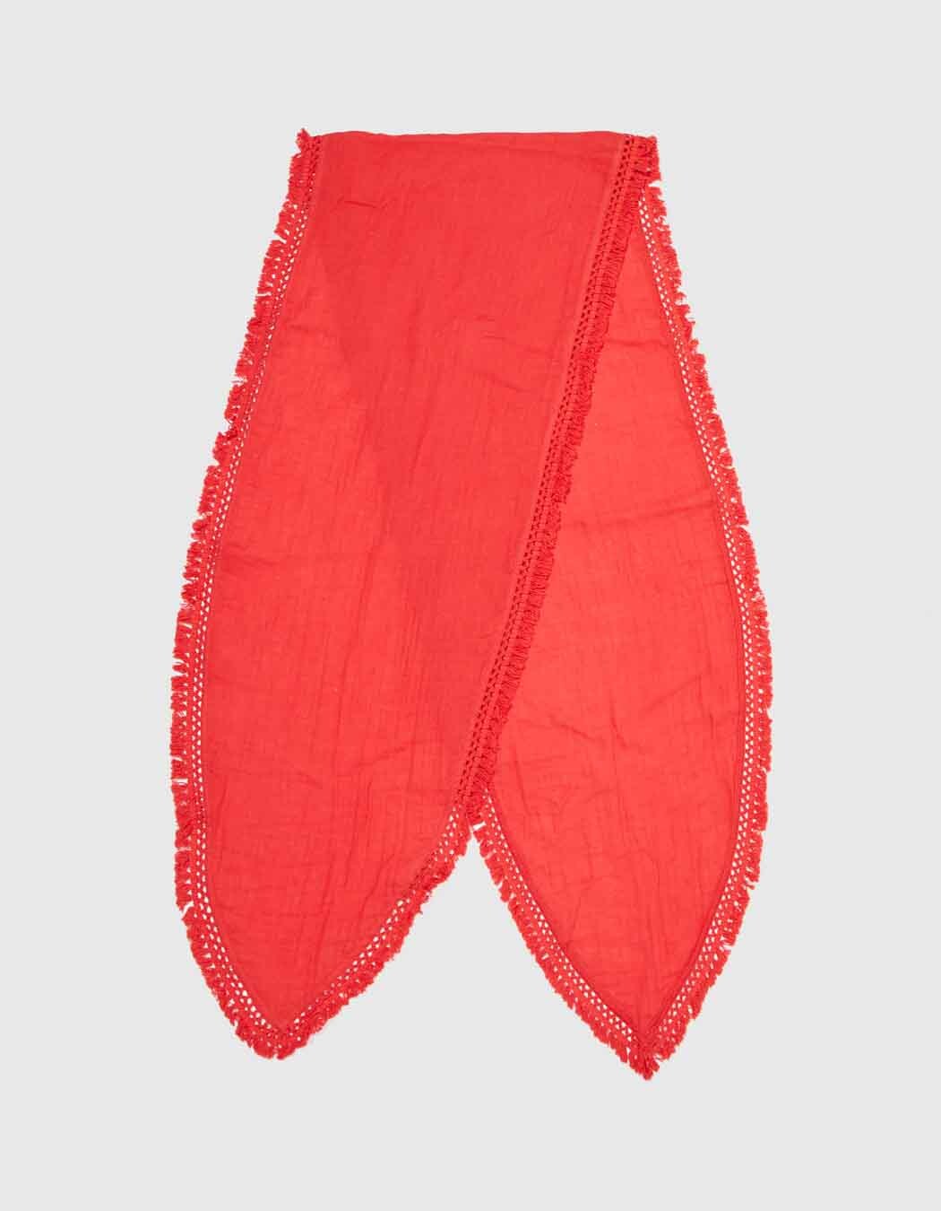 Large cotton gauze stole femme La Fiancée