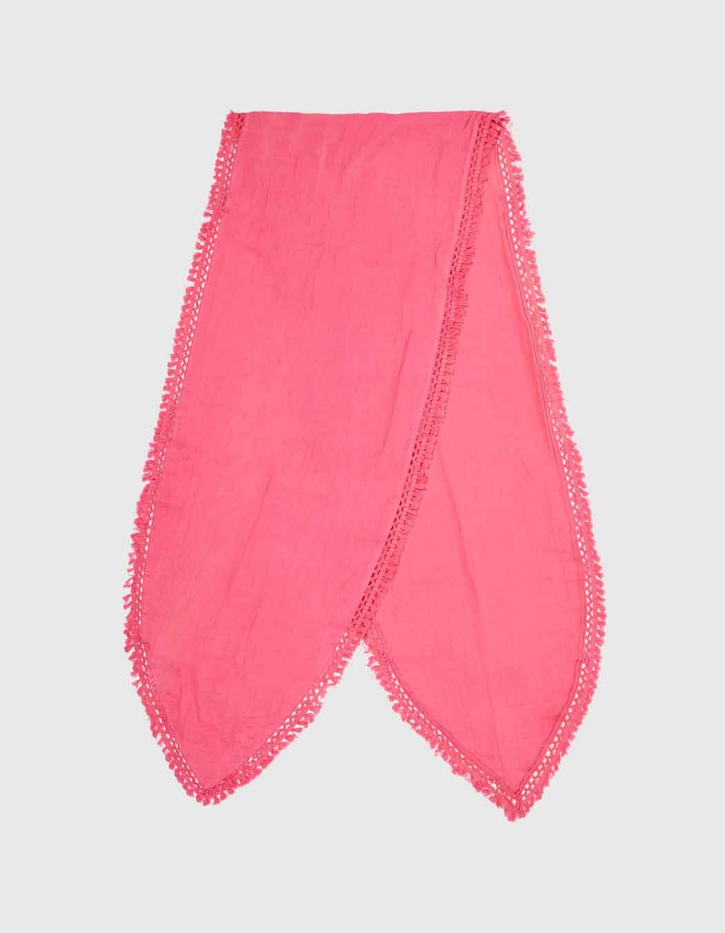 Large cotton gauze stole femme La Fianc&eacute;e