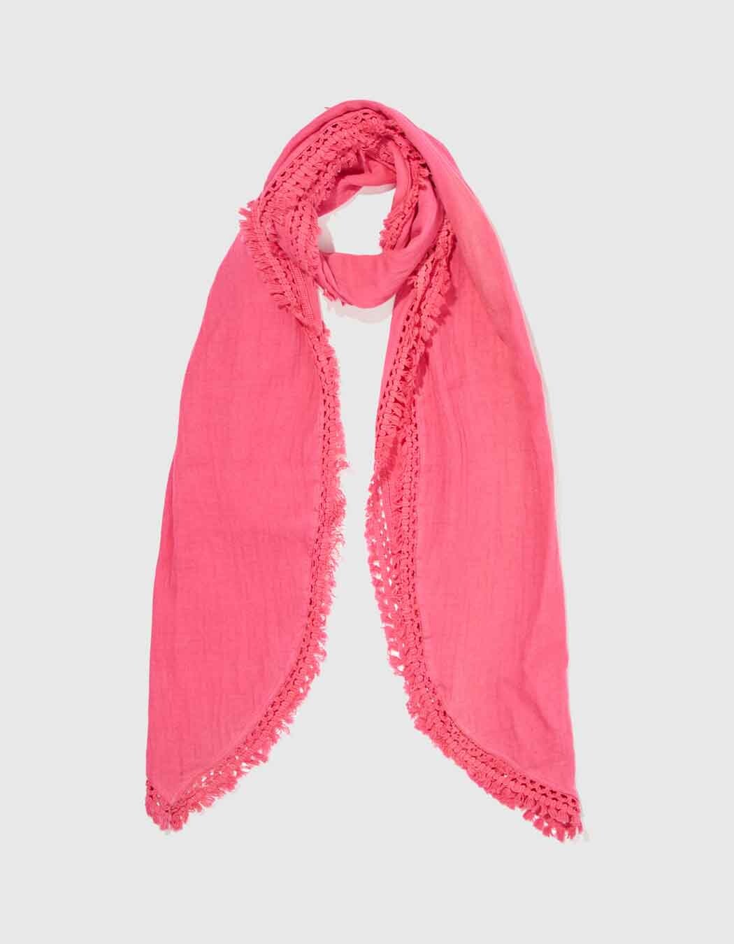 Large cotton gauze stole femme La Fianc&eacute;e