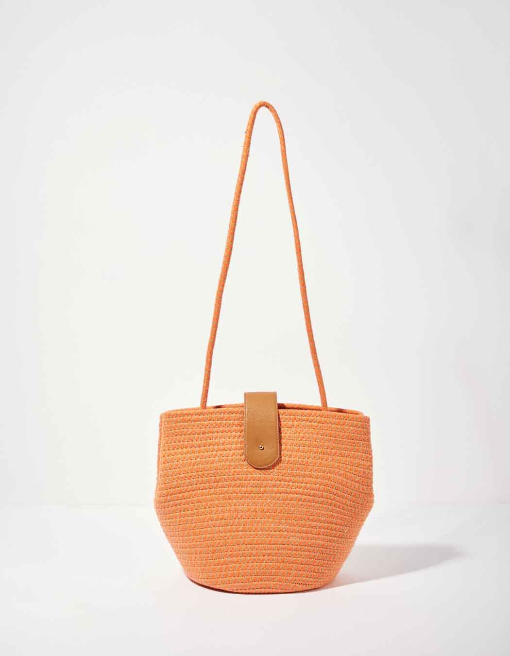 Gold rope basket spirit bag femme La Fiancée