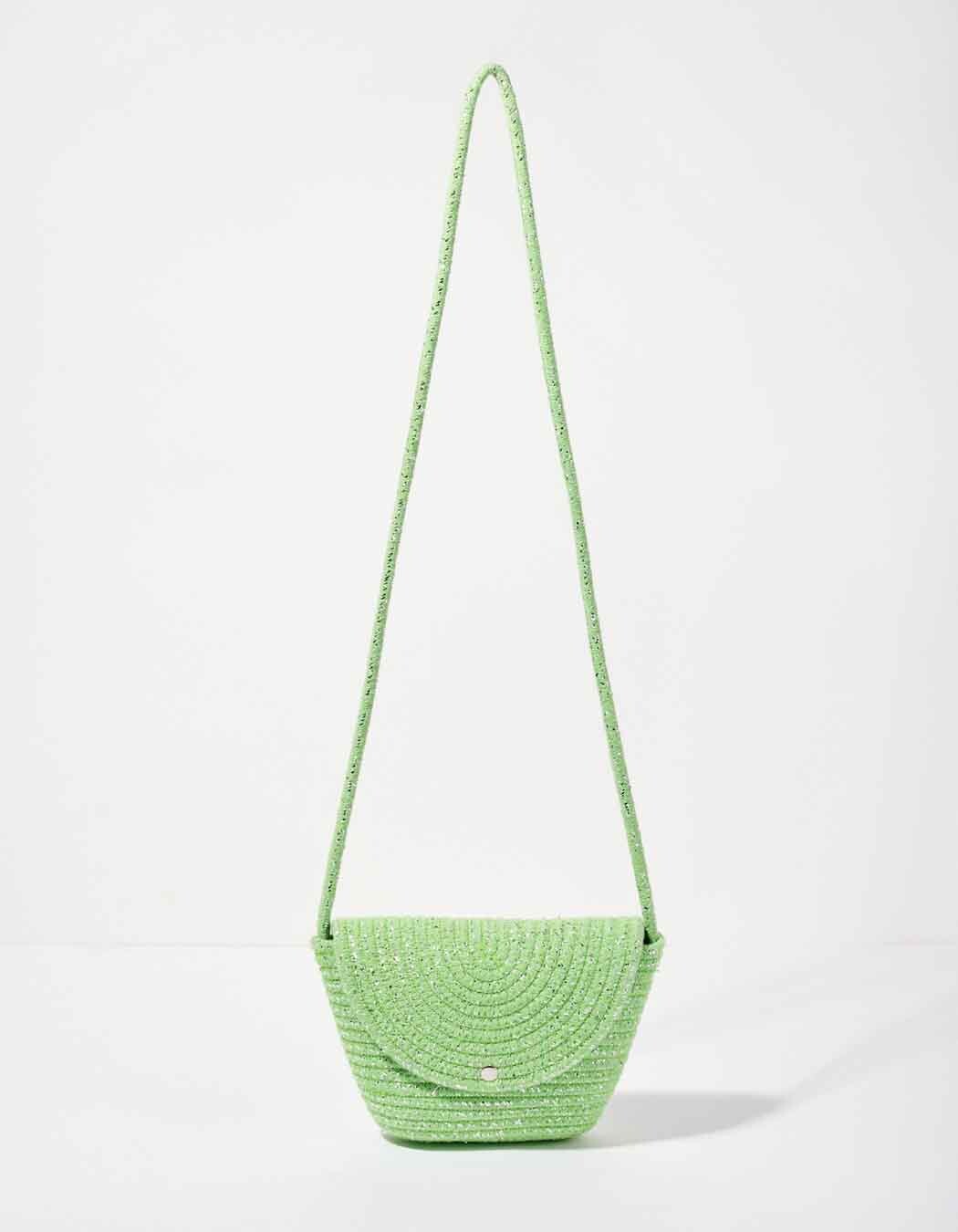 Gold rope shoulder bag femme La Fiancée
