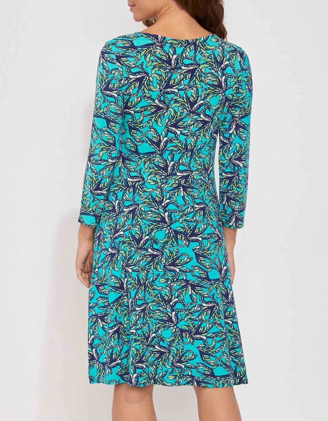 Ecovero double-breasted knit dress femme La Fiancée