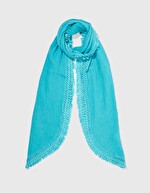 Large cotton gauze stole femme La Fiancée