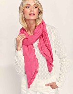 Large cotton gauze stole femme La Fianc&eacute;e