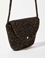 Gold rope shoulder bag femme La Fiancée