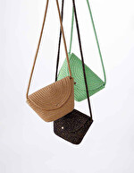 Gold rope shoulder bag femme La Fiancée