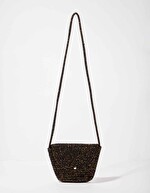 Gold rope shoulder bag femme La Fiancée
