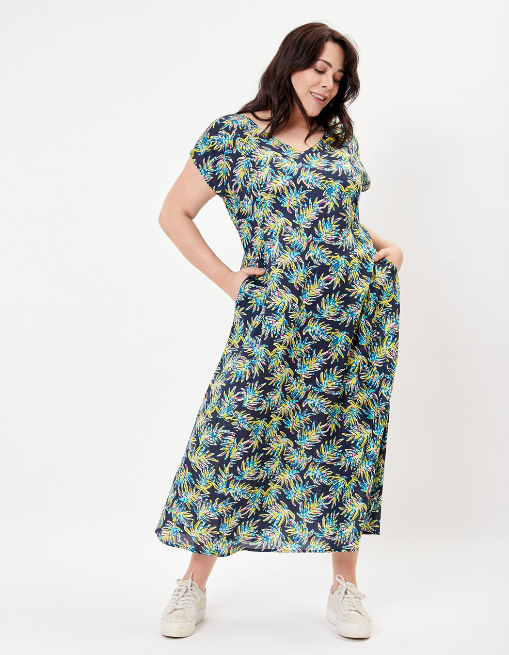 Organic cotton long dress femme La Fiancée
