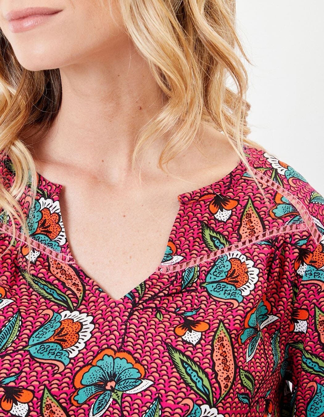 Loose-fitting flowing blouse femme La Fianc&eacute;e