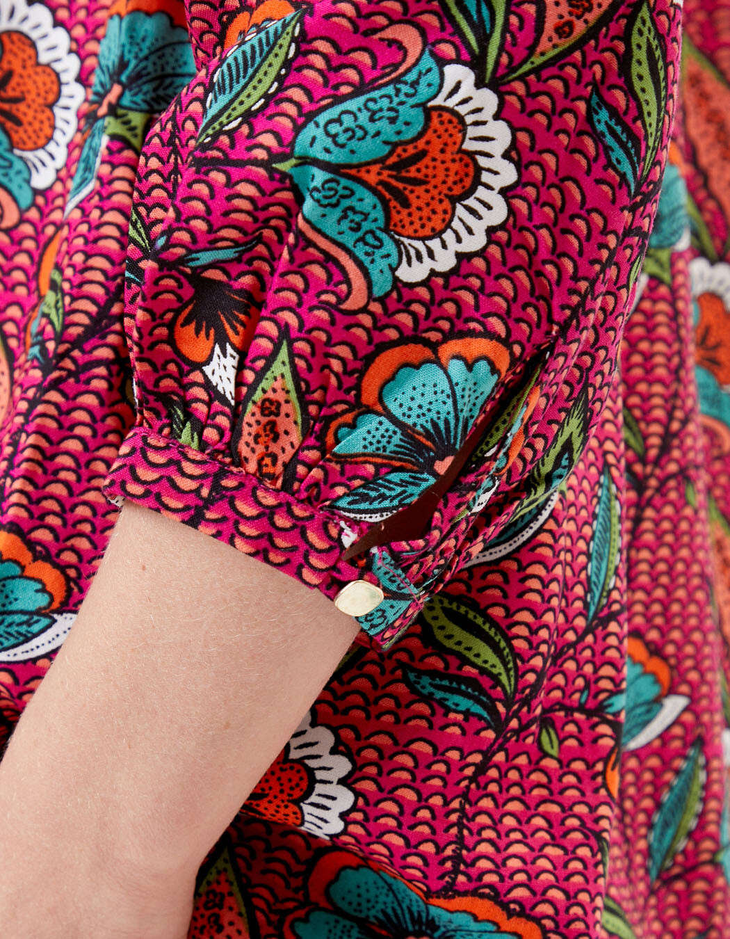 Loose-fitting flowing blouse femme La Fianc&eacute;e