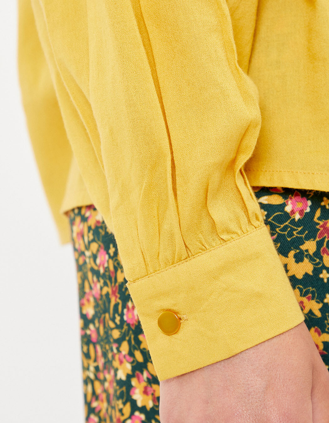 Loose-fitting organic cotton blouse femme La Fiancée