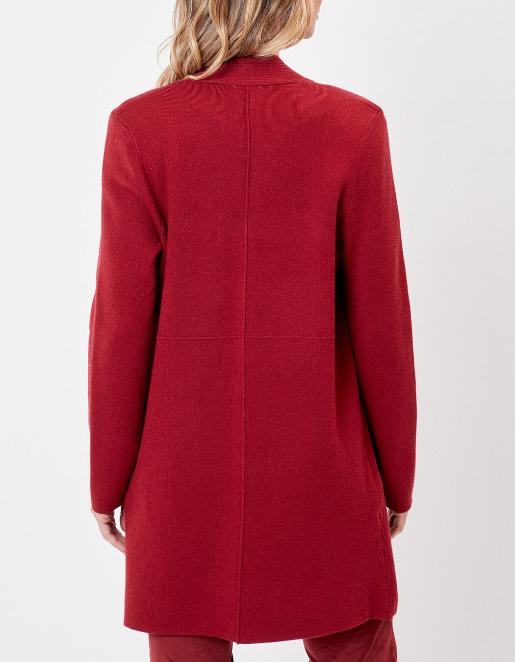 Long plain knit cardigan femme La Fianc&eacute;e