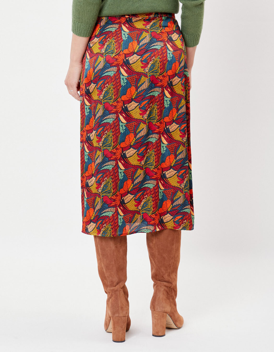 Midi skirt Ecovero femme La Fiancée