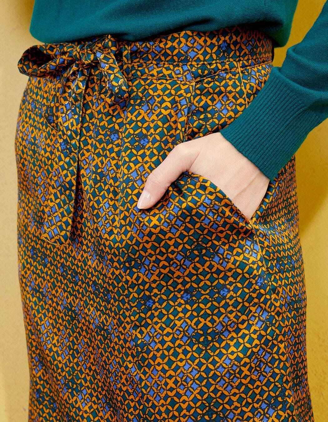 Midi skirt Ecovero femme La Fiancée