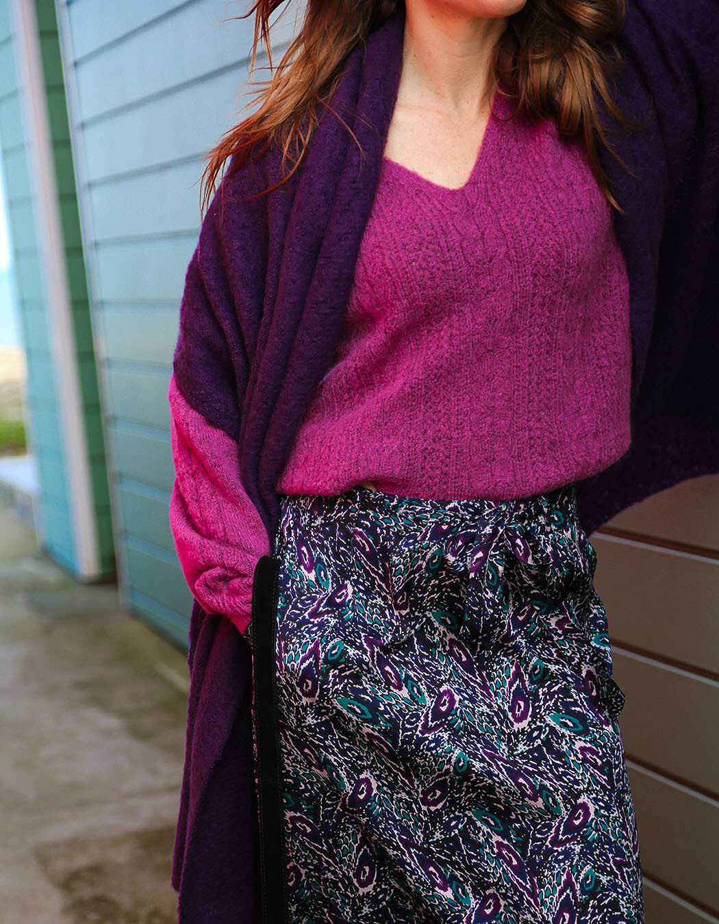 Midi skirt Ecovero femme La Fiancée