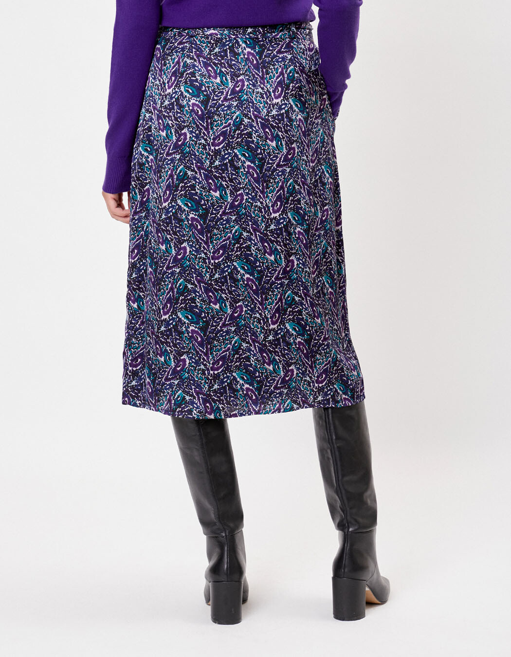 Midi skirt Ecovero femme La Fiancée