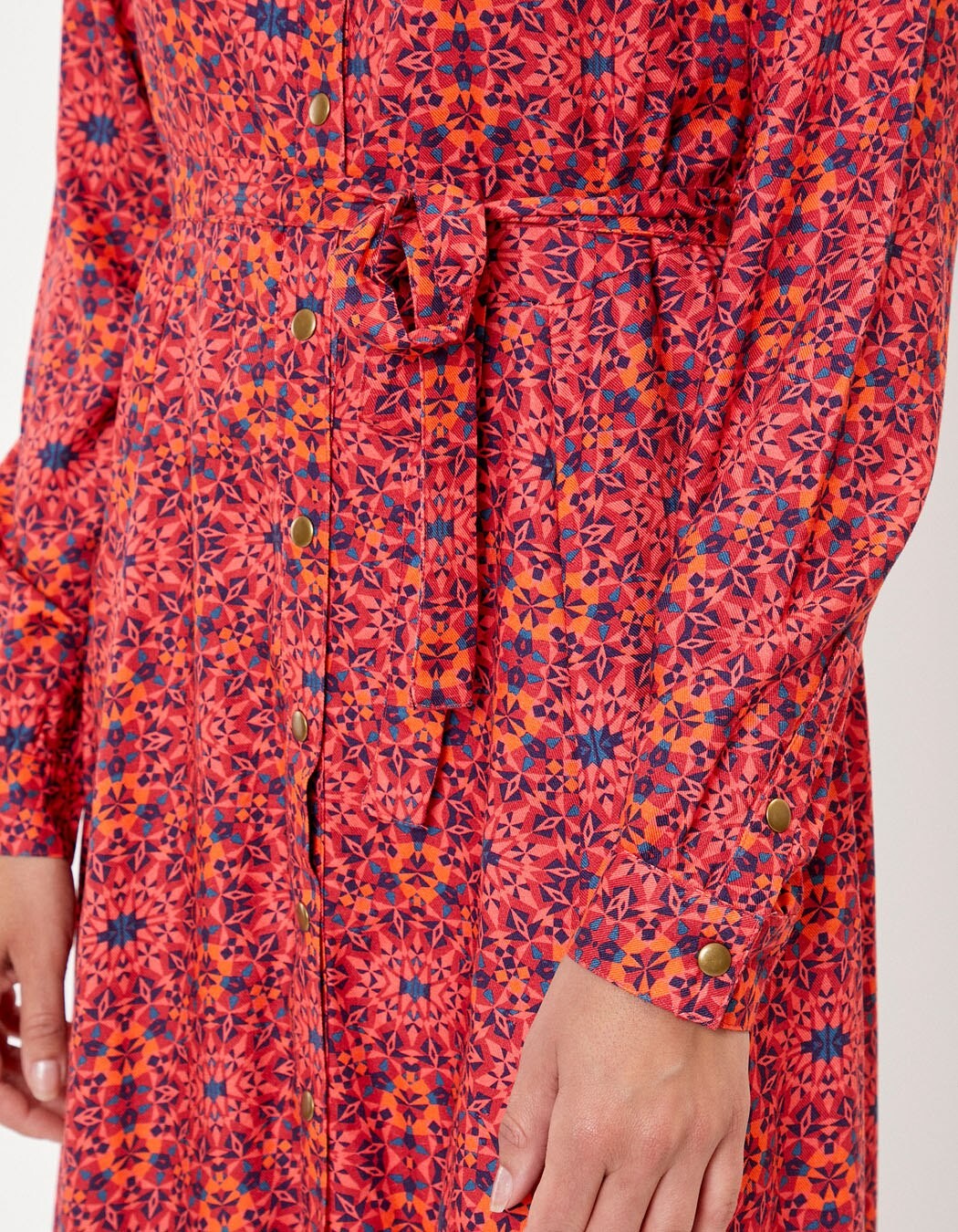 Midi shirt dress Ecovero femme La Fiancée