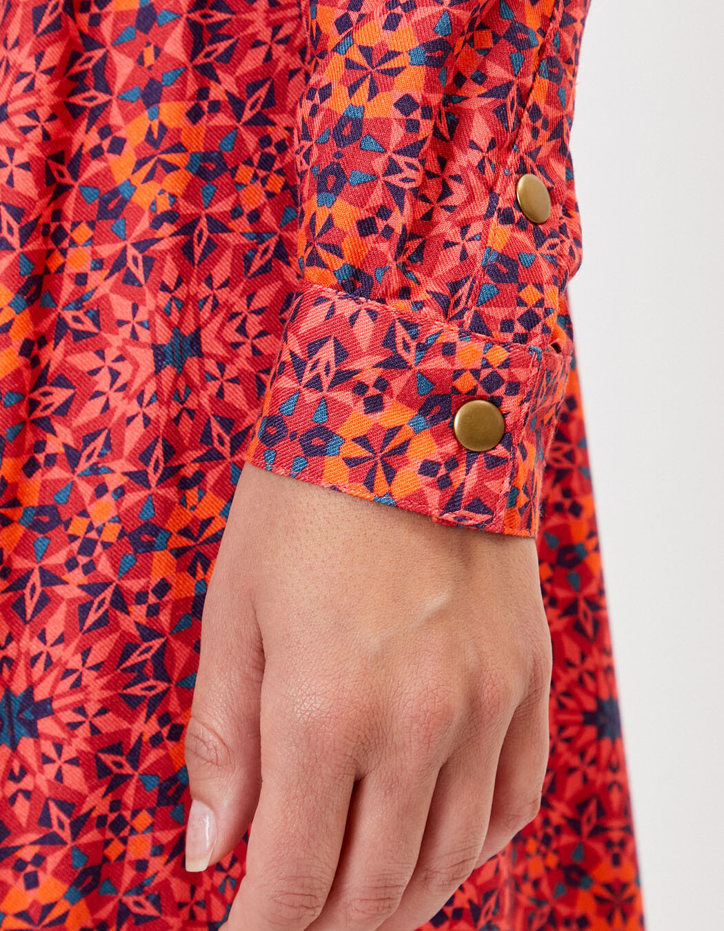 Midi shirt dress Ecovero femme La Fiancée
