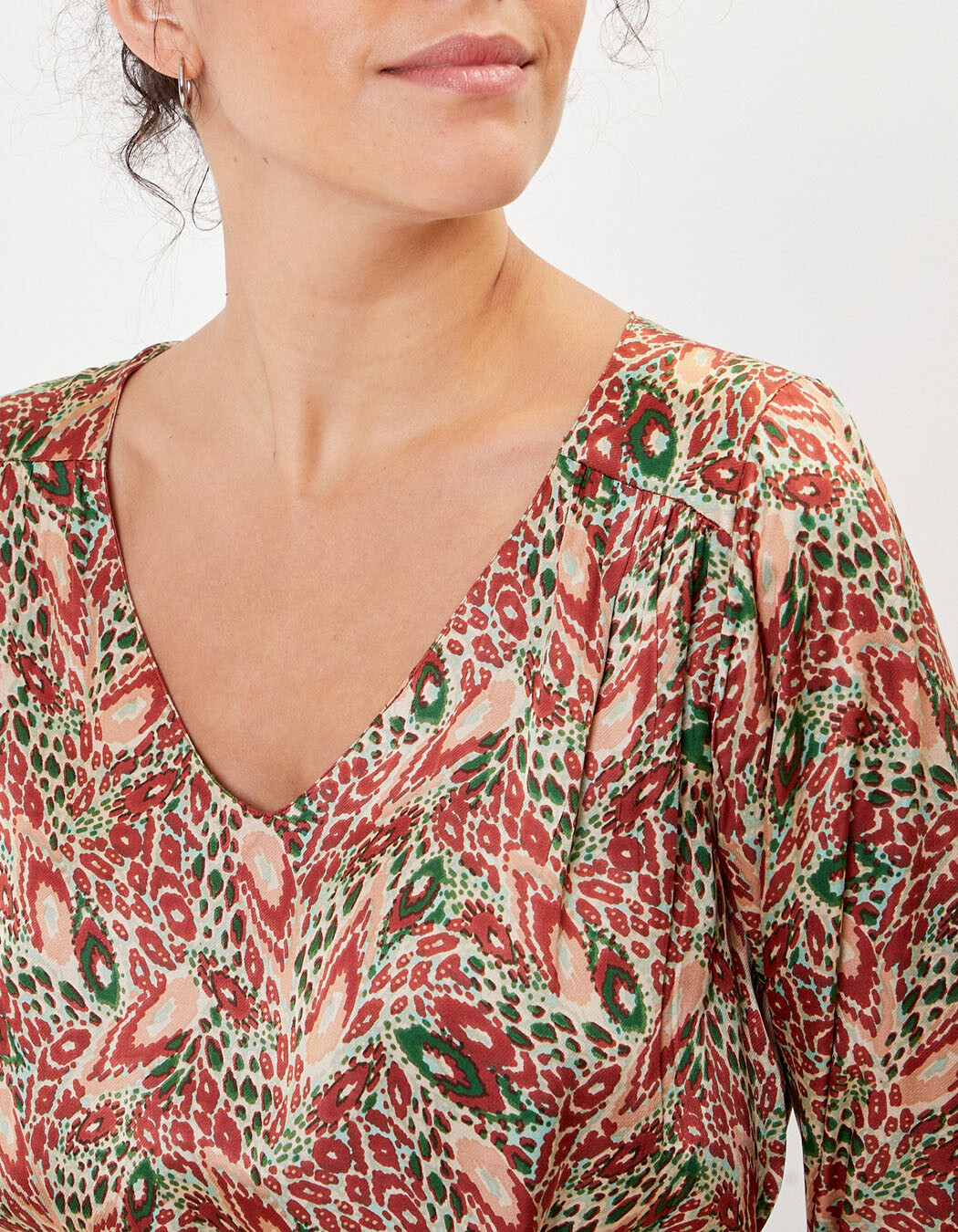 Ecovero midi dress femme La Fiancée