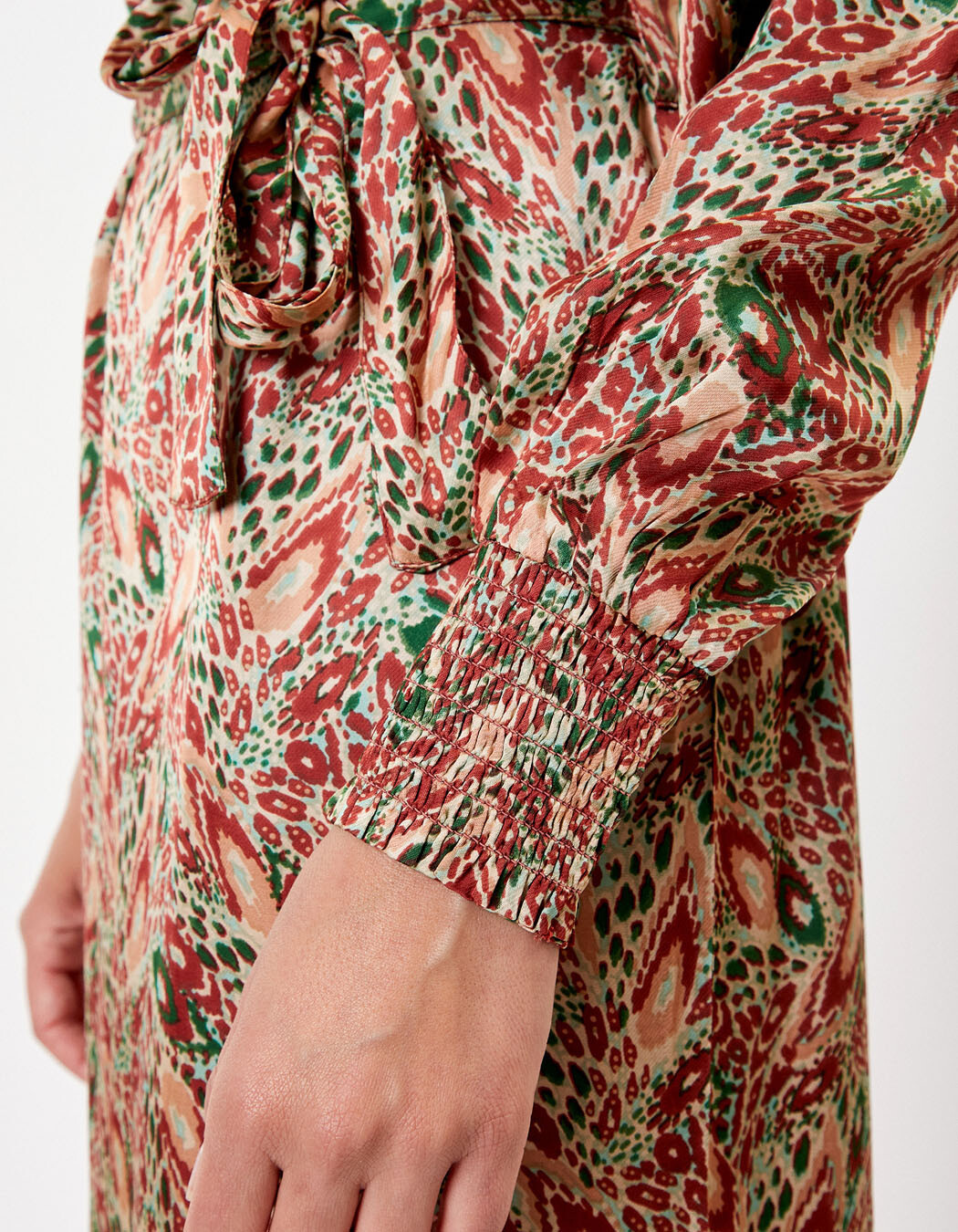 Ecovero midi dress femme La Fiancée