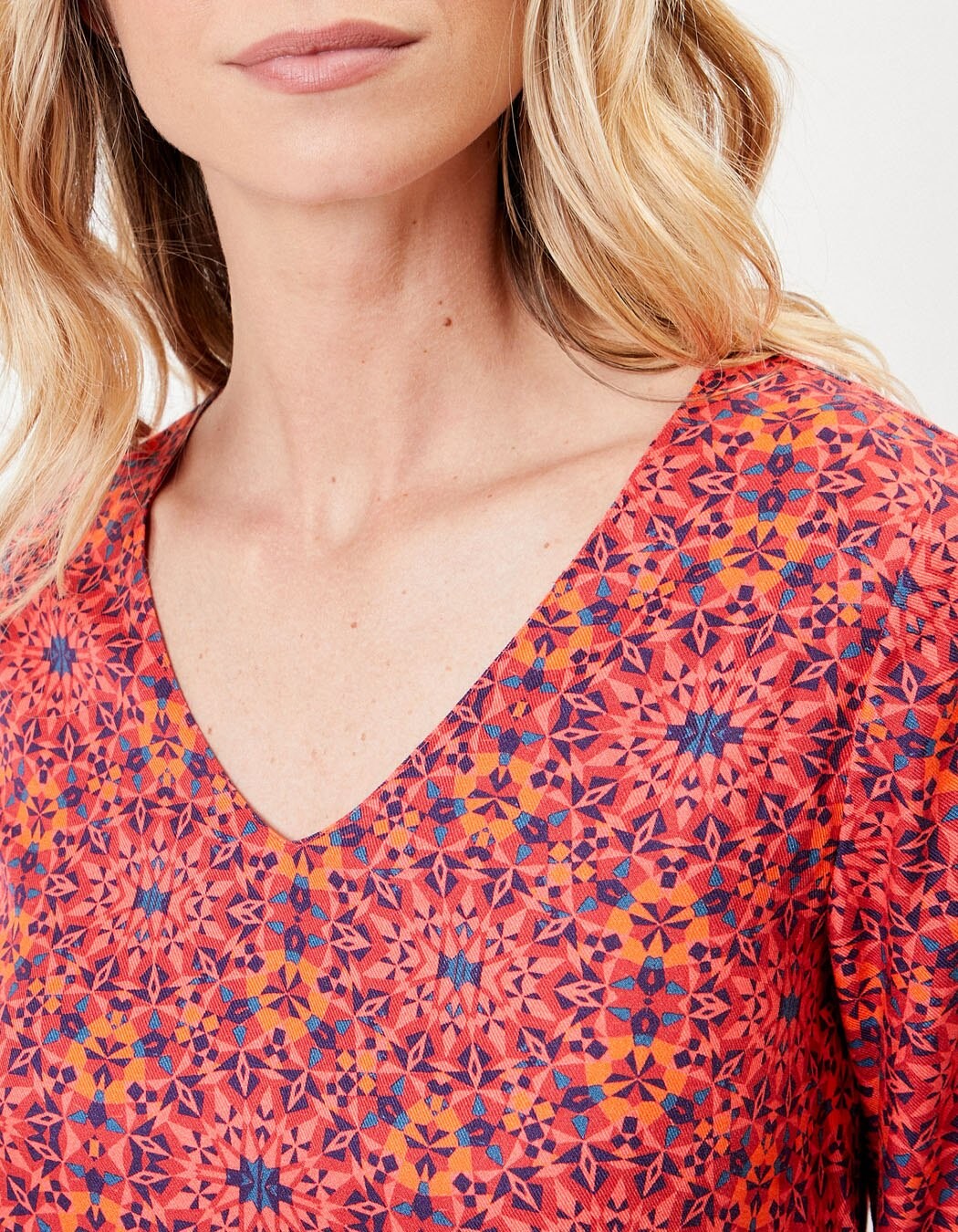 Ecovero flared dress femme La Fiancée