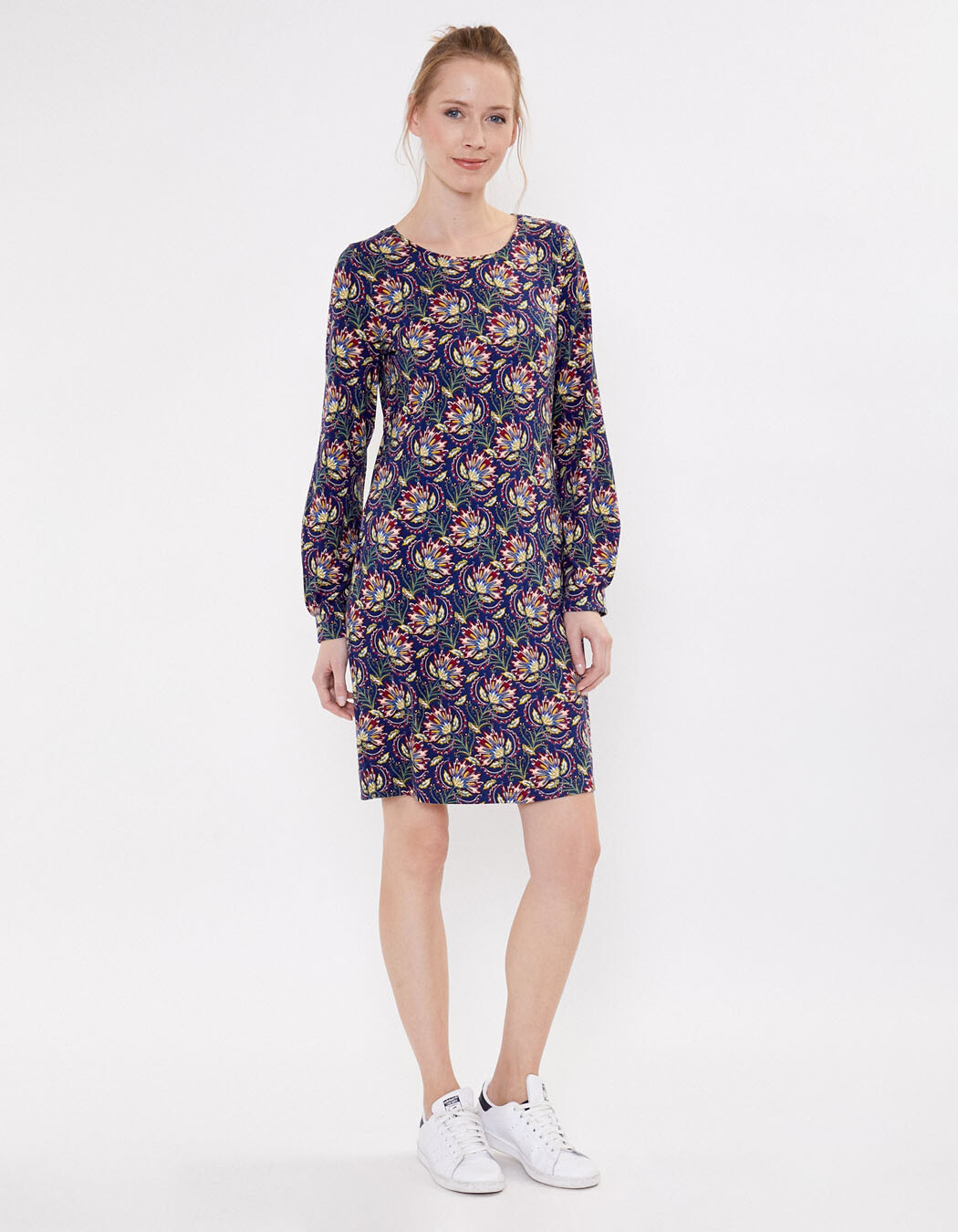 Printed straight dress femme La Fiancée