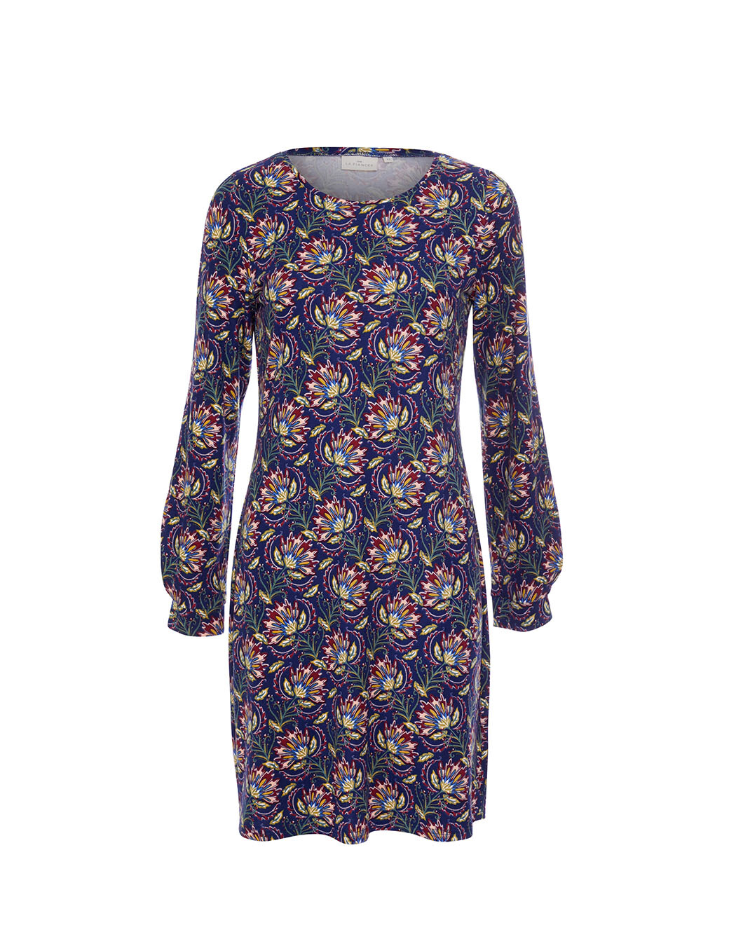 Printed straight dress femme La Fiancée