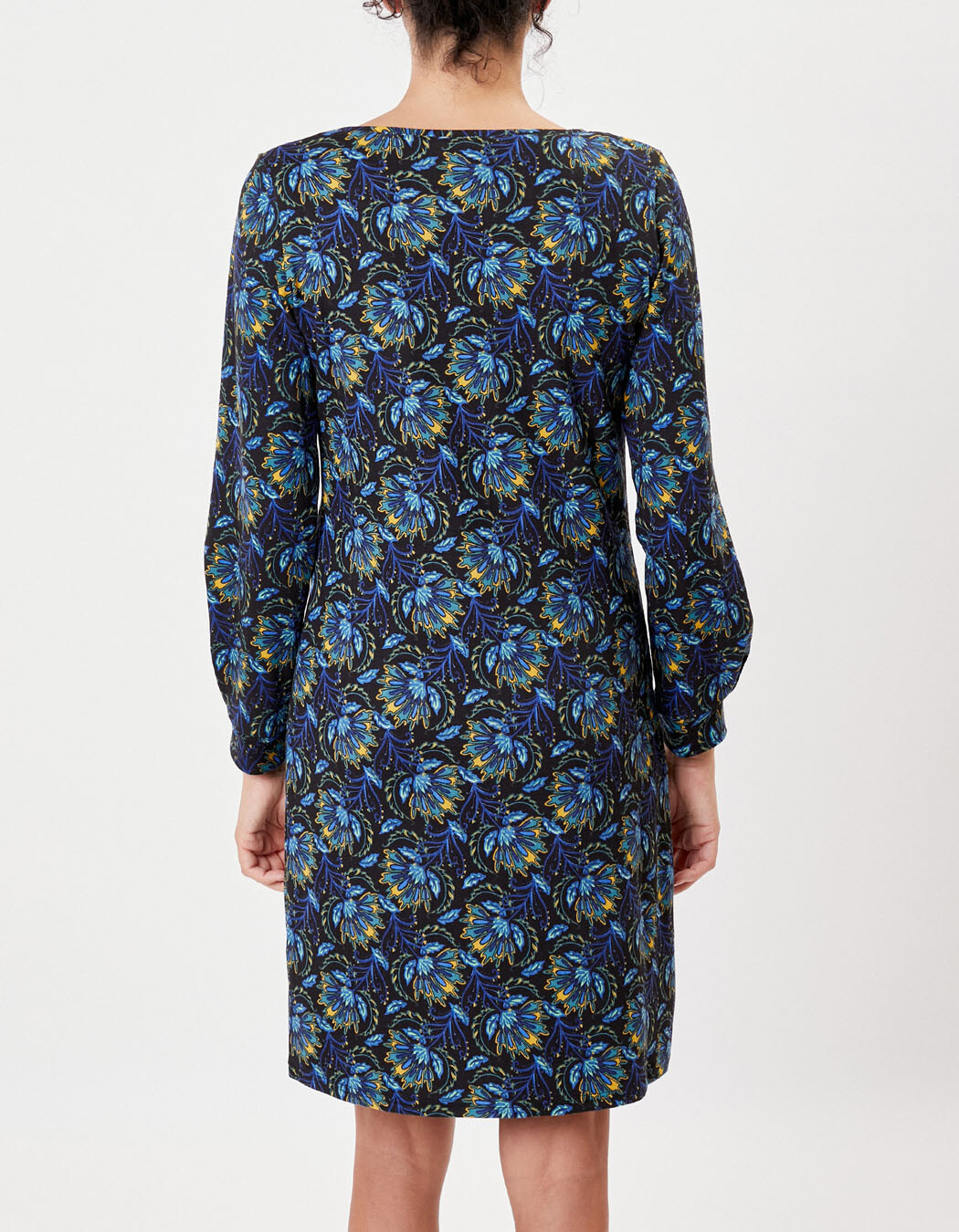 Printed straight dress femme La Fiancée
