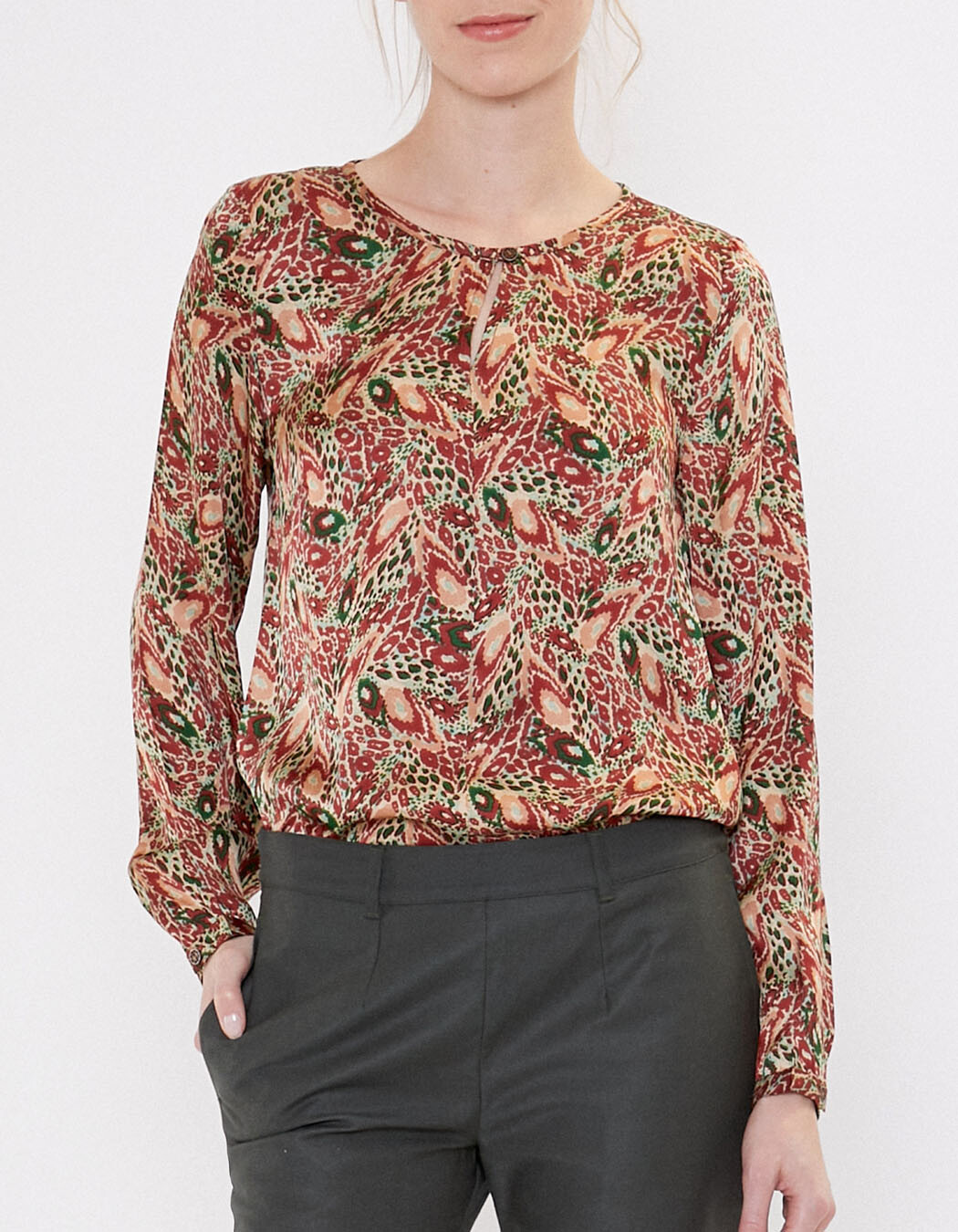 Ecovero long-sleeved top femme La Fiancée