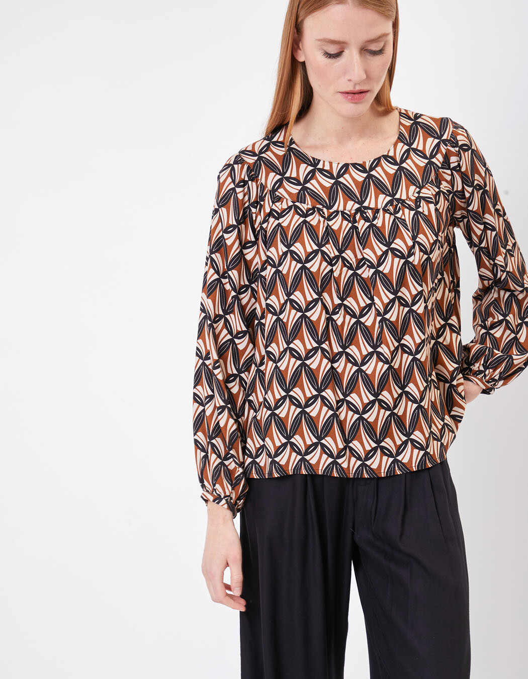 Ecovero flowing blouse femme Princesse Nomade