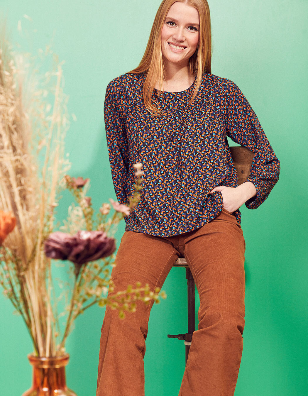 Ecovero flowing blouse femme Princesse Nomade