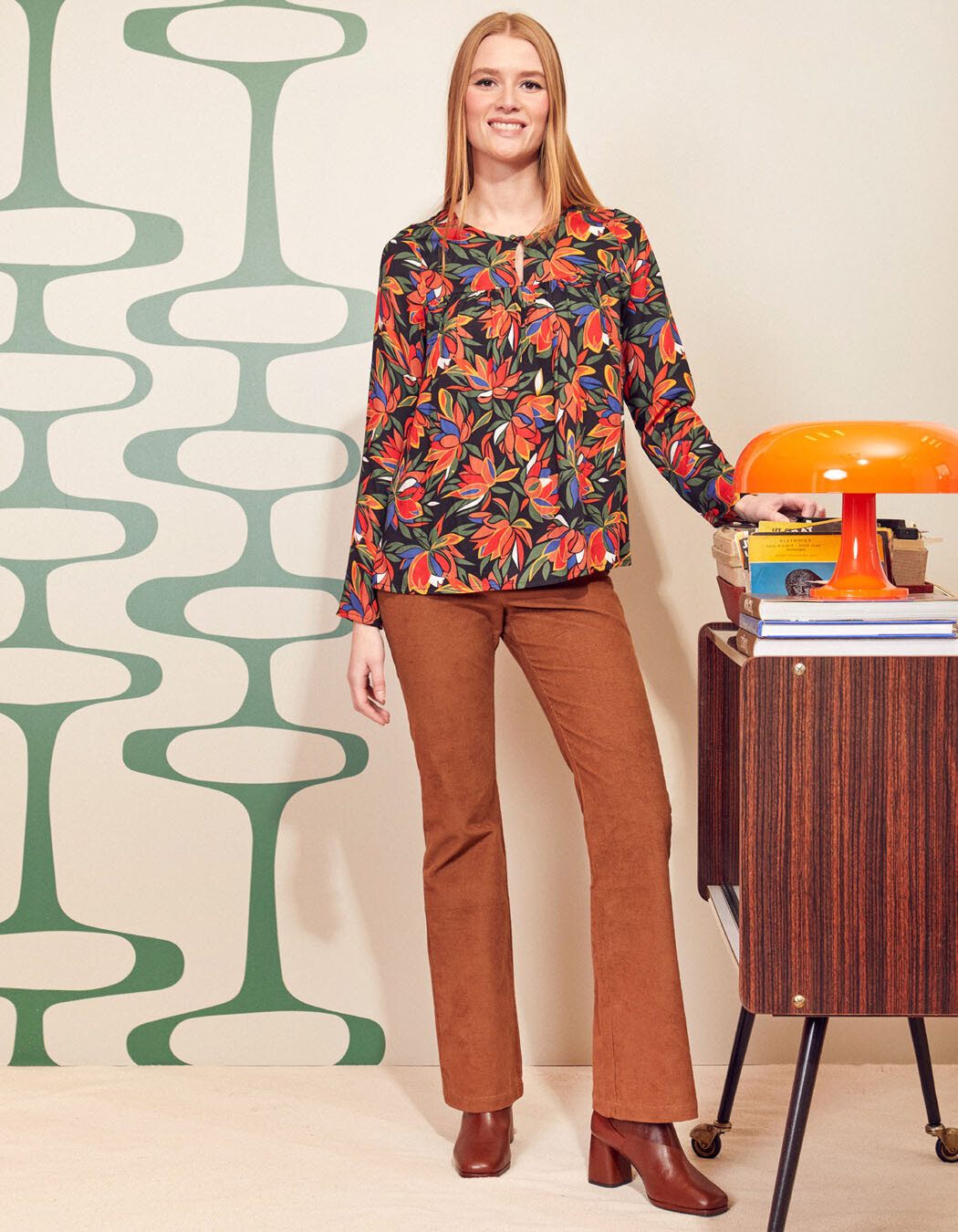 Women's long-sleeved blouse femme Princesse Nomade