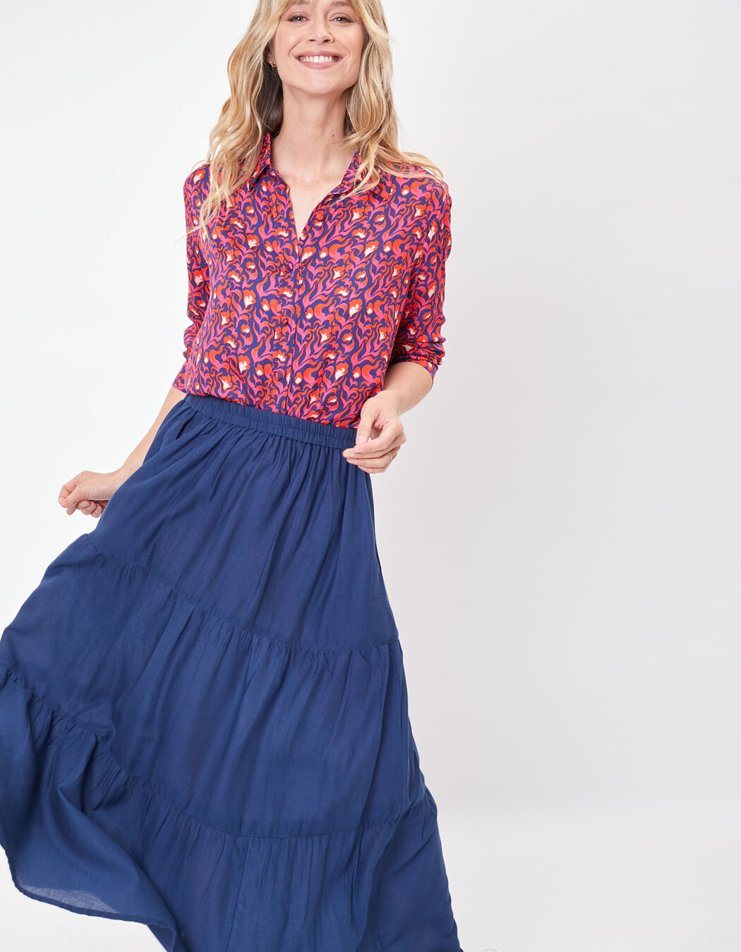 Printed shirt femme Princesse Nomade