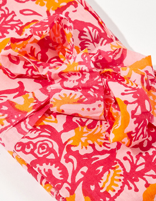Coupon de tissu voile de coton femme La Fianc&eacute;e
