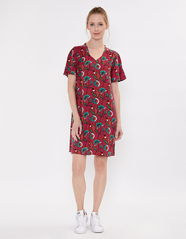 Ecovero loose-fitting flowing dress femme La Fianc&eacute;e