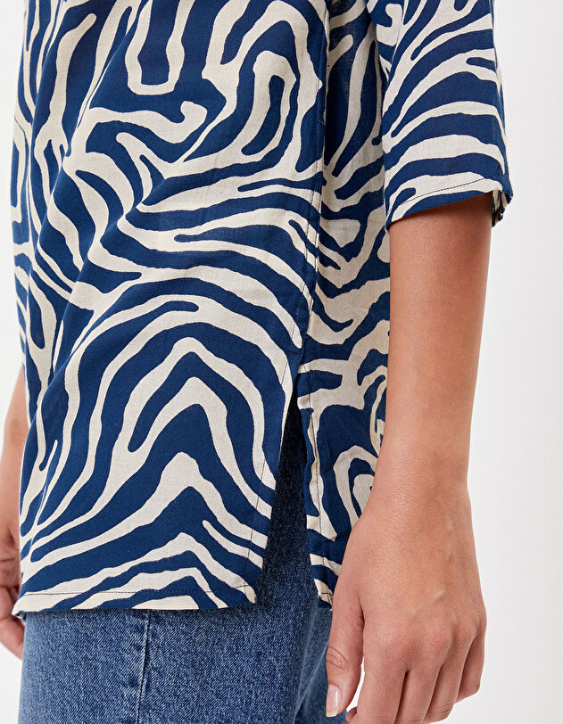 Organic cotton voile tunic femme La Fianc&eacute;e
