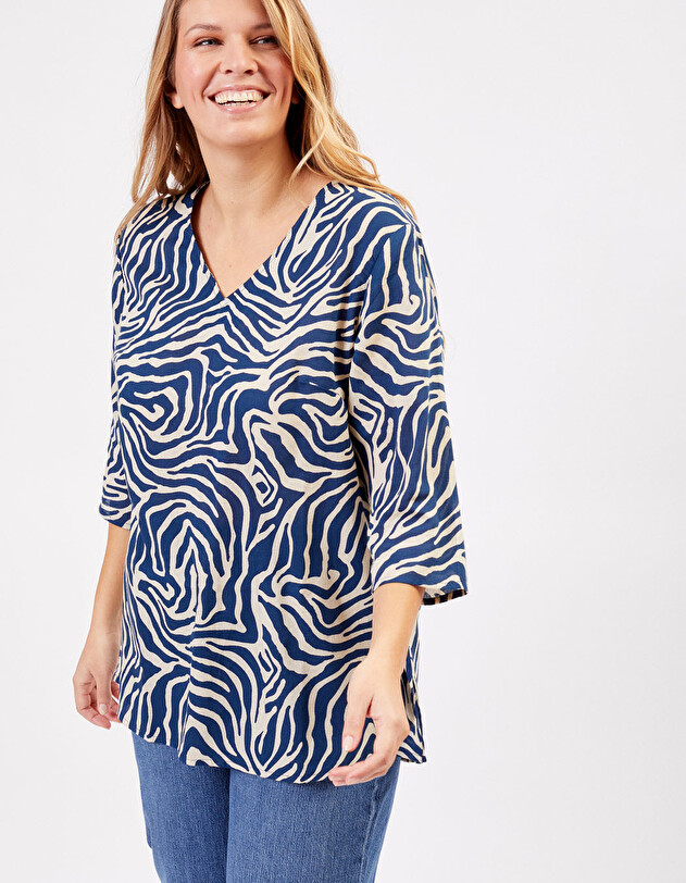 Organic cotton voile tunic femme La Fianc&eacute;e