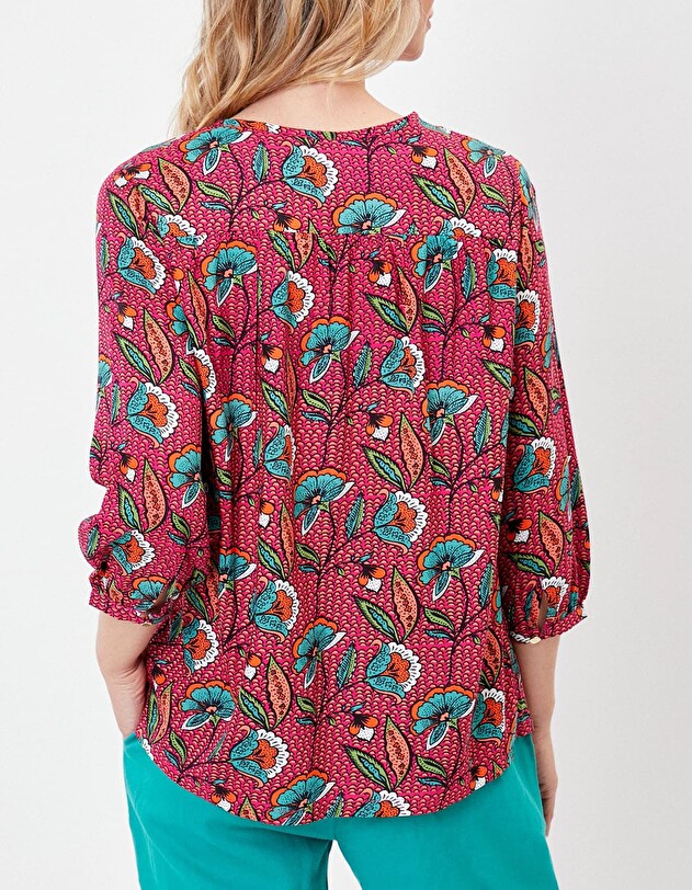Loose-fitting flowing blouse femme La Fianc&eacute;e